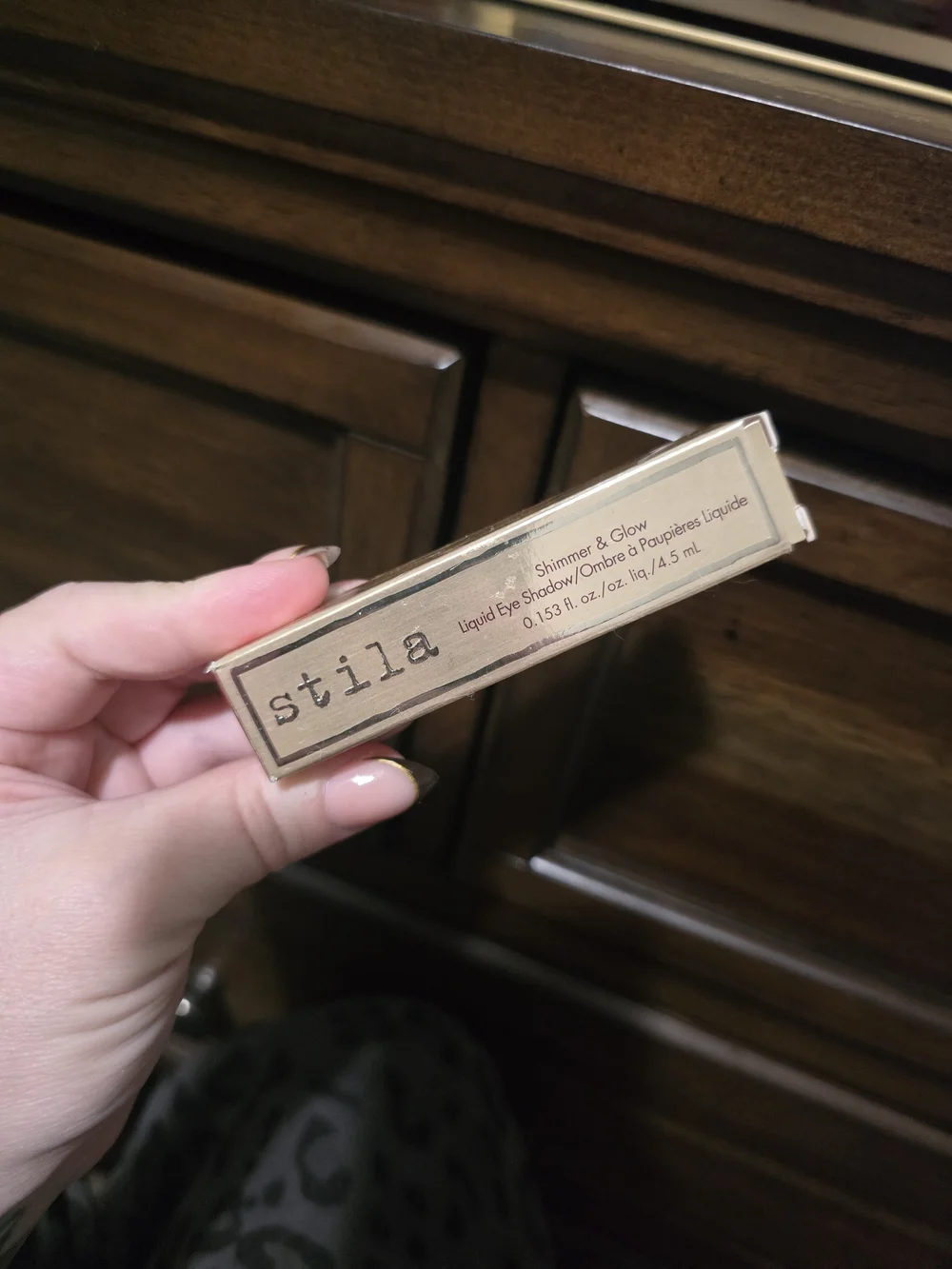 Stila Metallic Liquid Eyeshadow — Deep Rose Copper